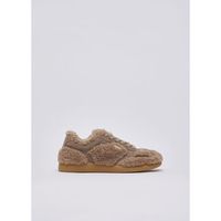 liu jo deportivas moda sneakers en tejido teddy para mujer