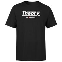 pbk theory textured with logos mens t-shirt - black - xs - black