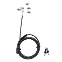 cable antirrobo dicota d31699 2 m plastico acero negro