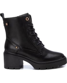 de CARMELA BOTINES DE CORDONES CARMELA 161914 S CON TACÓN TRACK NEGRO