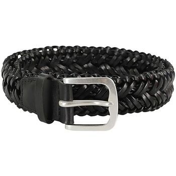Orciani Cinturón U08169 - INTRECCIATA HUNTING DOUBLE-NERO para hombre