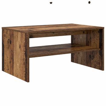 Mesa De Café Madera Vieja 80 X 50 X 40 Cm Madera De Ingeniería Vidaxl