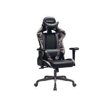 Silla Racing Ergonómica Apoyo Lumbar, Camuflaje