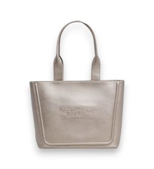 Pepe Jeans para mujer. PL0300163 Bolso Taya dorado (OSFA), Casual, Poliuretano