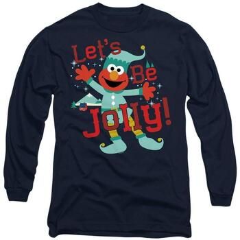 Sesame Street Camiseta manga larga Let's Be Jolly para hombre