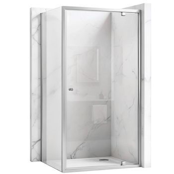 Cabina De Ducha Esquinera Rea Primo Swing Chrome 90x90