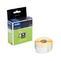 dymo 11355 s0722550 original label tape 19mm x 51mm black on white