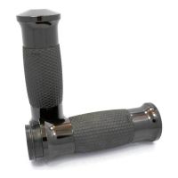 puno manillar harley-davidson big twin 82-99 avon gel par negro