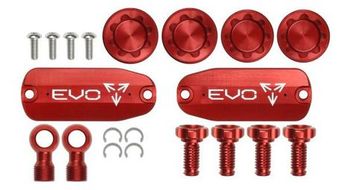 Kit de personalizacion para frenos hope tech 4 evo gr4 rojo