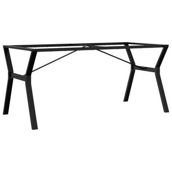 Patas De Mesa De Comedor Estructura Y Acero 160x80x73 Cm Vidaxl