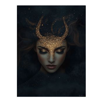 Cuadro mujer tauro alu-dibond 15x20