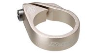 abrazadera de asiento con tornillo inverso de 34 9 mm beige metalico