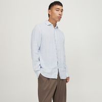 jack  jones camisa parker linen stripe para mujer