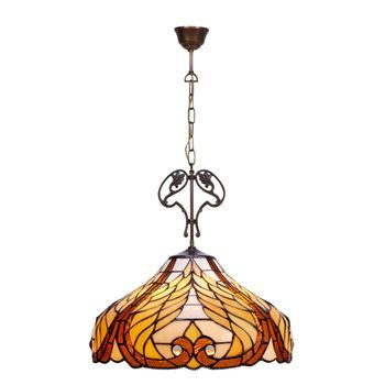 Colgante Con Adorno Fundición Tiffany Serie  Dalí D-45cm