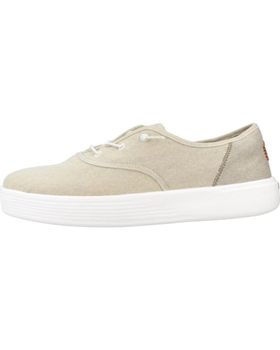 de HEY DUDE INFORMALES HOMBRE MODELO CONWAY CRAFT LINEN COLOR BLANCO WHI WHITE