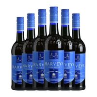 harveys vino generoso bristol cream jerez-xeres-sherry 75 cl 175 vol pack de 6 unidades