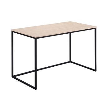 Escritorio Mia 120 Cm Negro/roble Nordish