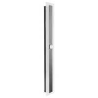 lampara de pared led de metal negro 80 cm acero acrilico sensor movimiento savane