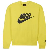nike deportivas moda x nigo fleece crew sweatshirt yellow para hombre