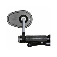 espejo retrovisor de barra motoadget m-view road sin cristal negro