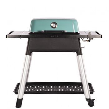 Everdure Force By Heston Blumenthal Barbacoa De Gas Con 2 Quemadores, Cuerpo De Aluminio Fundido, Menta