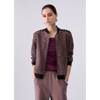 liu jo chaquetas sudadera con cordones para mujer