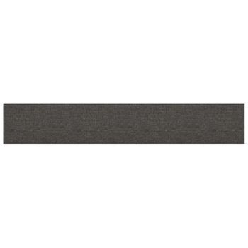 Cabecero，panel De Cabecero De Pared 12 Pcs Gris Oscuro 90 X 15 Cm Tela