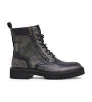 pepe jeans para hombre pms50253 botas de piel durham negro 43 plano cremallera casual
