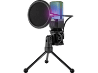 microfono - woxter studio 65 rgb usb dc 5v -383db iluminacion negro