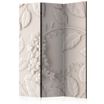 Biombo - Paper Flowers (cream) (135x172 Cm)