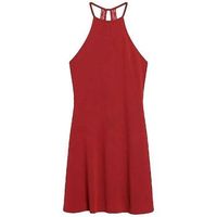 superdry vestido robe midi sans manches fit flare para mujer