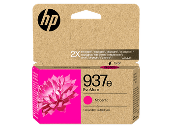 Cartucho de tinta - HP EvoMore 937e , 4S6W7NE, Magenta