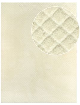 Alfombra lavable Rotella crema 60x100 cm