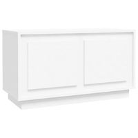 mueble de tv madera contrachapada blanco 80x35x45 cm vidaxl