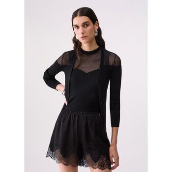 Liu Jo Chaqueta de punto Cárdigan con inserciones see-through para mujer