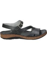 sandalias de piel para mujer walk  fly 3861-35580 negro 36
