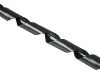 recogecables - hama 220994 25 m universal espiral flexible negro