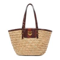 pinko bolsos mujer - beige talla os