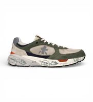 premiata para hombre mase zapatillas de piel mase 8015 verde 45 plano cordones casual