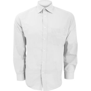 Kustom Kit Camisa manga larga KK104 para hombre