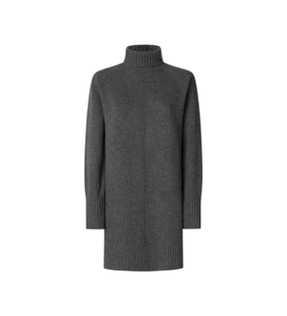 Pepe Jeans para mujer. PL9537714 Vestido Carola gris (S), Casual, Poliéster, Manga larga