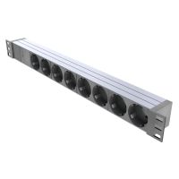 microconnect regleta 8 tomas para rack 1u 19