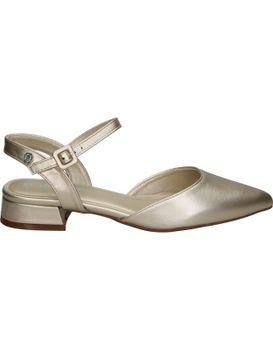 Zapato De Salón Elegante Refresh 175086 Dorado Para Mujer 35