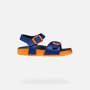 GEOX Ghita Niño Azul Royal/naranja