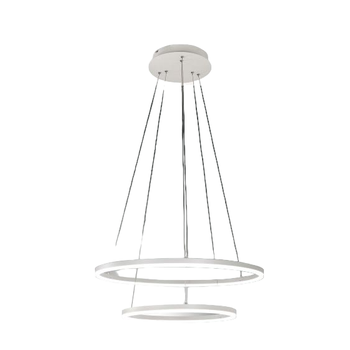 Lámpara Colgante Led Giotto 52w Blanco 3508-45-102 Fabas Luce