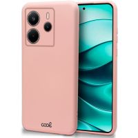 cool carcasa para xiaomi redmi note 14 5g cover rosa