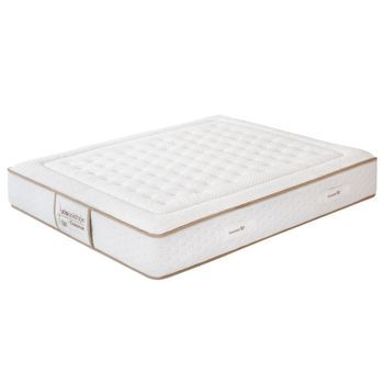 Colchón Viscoelástico 180x200 Viscolchón Coconut Tejido 3d Air System Doble Núcleo Supersoft Transpirable Hipoalergénico Doble Capa Viscoelástica Altura 30cm Firmeza Media Factory Colchon