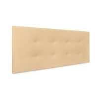 cabecero de polipiel capitone 160x60cm camas 150160 - vainilla