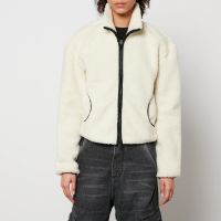 diesel f-chibi fleece teddy jacket - m