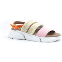 l4k3 sandalias lake sandal blued sandalo donna bicolor pink orange d41-blu para mujer